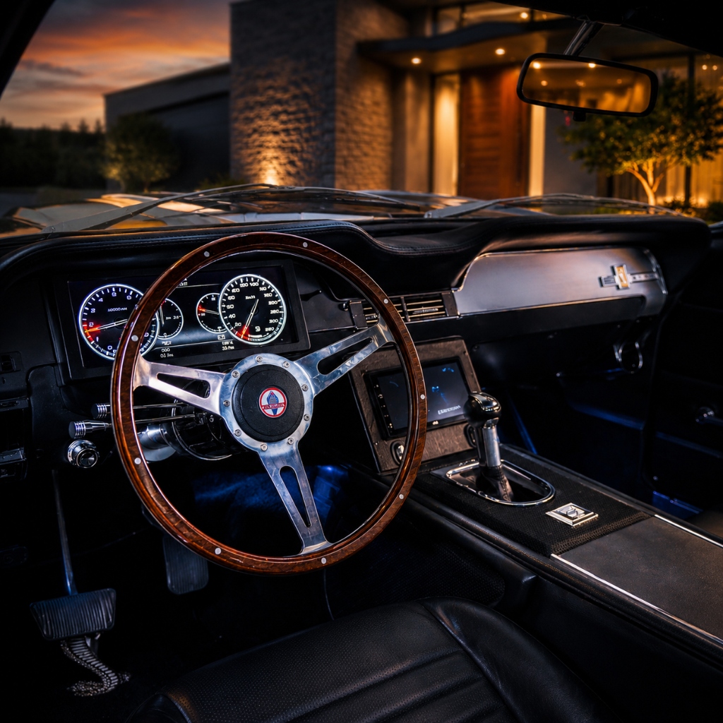 Detalle 1 de Mustang Eleanor Restomod